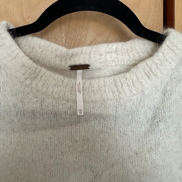 BUNDLE! - Free People Alpaca Sweaters - Green and Cream - Women's XSmall - Picture 5 of 8